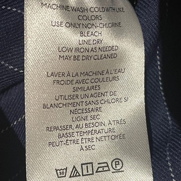 Brand New Anthropologie Menswear-Inspired Pinstriped Wide Leg Culottes - Picture 8 of 16